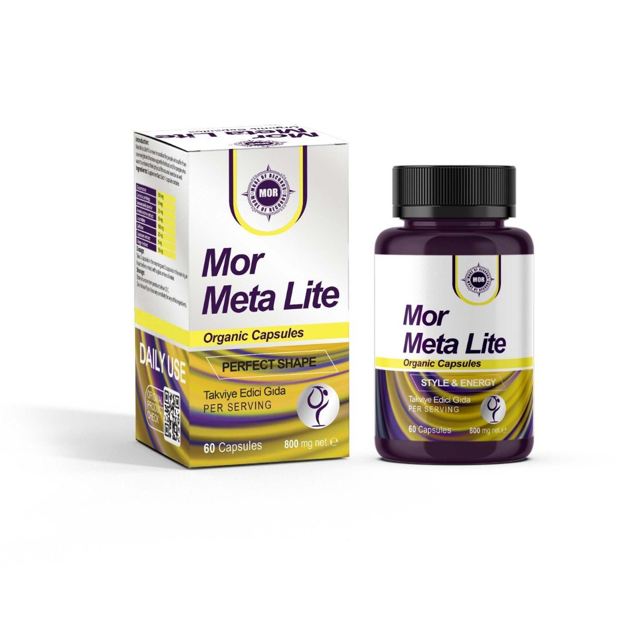 عبوة Mor Meta Lite – 60 كبسولة لدعم إنقاص الوزن